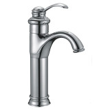 Roccocino - silver washbasin faucet