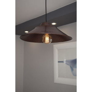 Platillo - lamp from Mexico - pure copper
