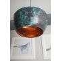 Ciruela - patinated lamp from Mexico - pure copper