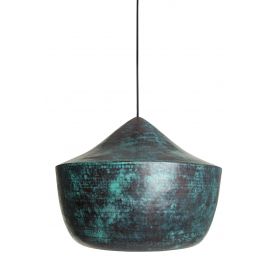 Ciruela - patinated lamp from Mexico - pure copper
