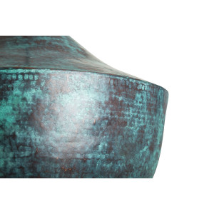 Ciruela - patinated lamp from Mexico - pure copper