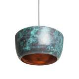 Ciruela - patinated lamp from Mexico - pure copper