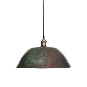 Roble - patinated Mexican lamp - pure copper