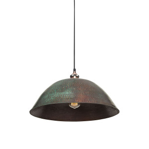 Roble - patinated Mexican lamp - pure copper