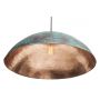 Sandia Verde - patinated lamp from Mexico - pure copper