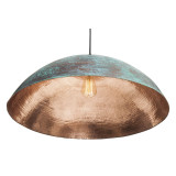 Sandia Verde - patinated lamp from Mexico - pure copper