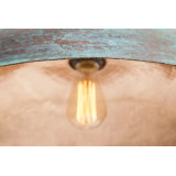 Sandia Verde - patinated lamp from Mexico - pure copper