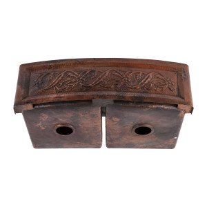 Tadeo  - Double kitchen copper sink from Mexico