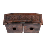 Tadeo  - Double kitchen copper sink from Mexico