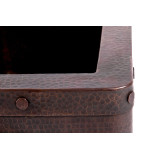Adelmo - Double kitchen copper sink
