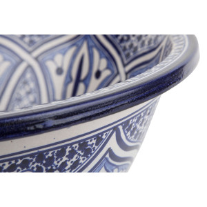 Zanya - Kolorowa umywalka ceramiczna z Maroka