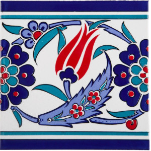 Hiranur - iznik ceramic border