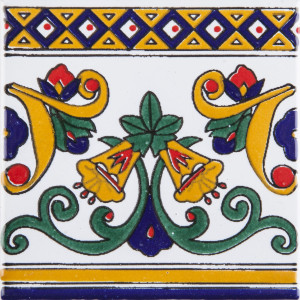 Rabia Border - ceramic wall tile - 1 pc.