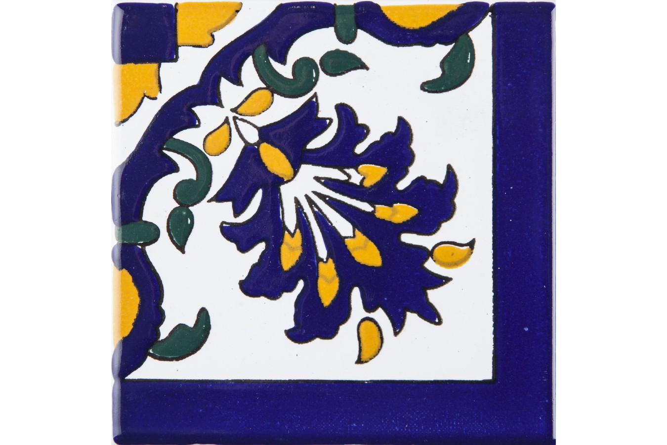 Sharifa Corner - ceramic wall tile - 1 piece.