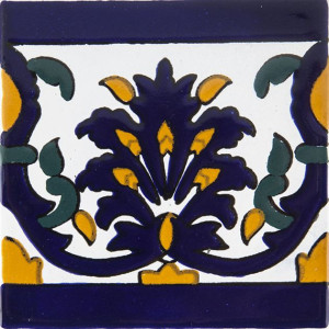 Sharifa Border - ceramic wall tile - 1 piece.