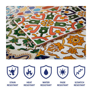 Wati - decorative patchwork from Tunisia 10 x 10 cm