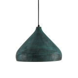 Fresa - copper lamp, covered with patina