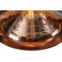 Fresa - copper lamp, covered with patina
