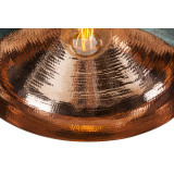 Fresa - copper lamp, covered with patina