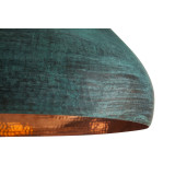 Fresa - copper lamp, covered with patina