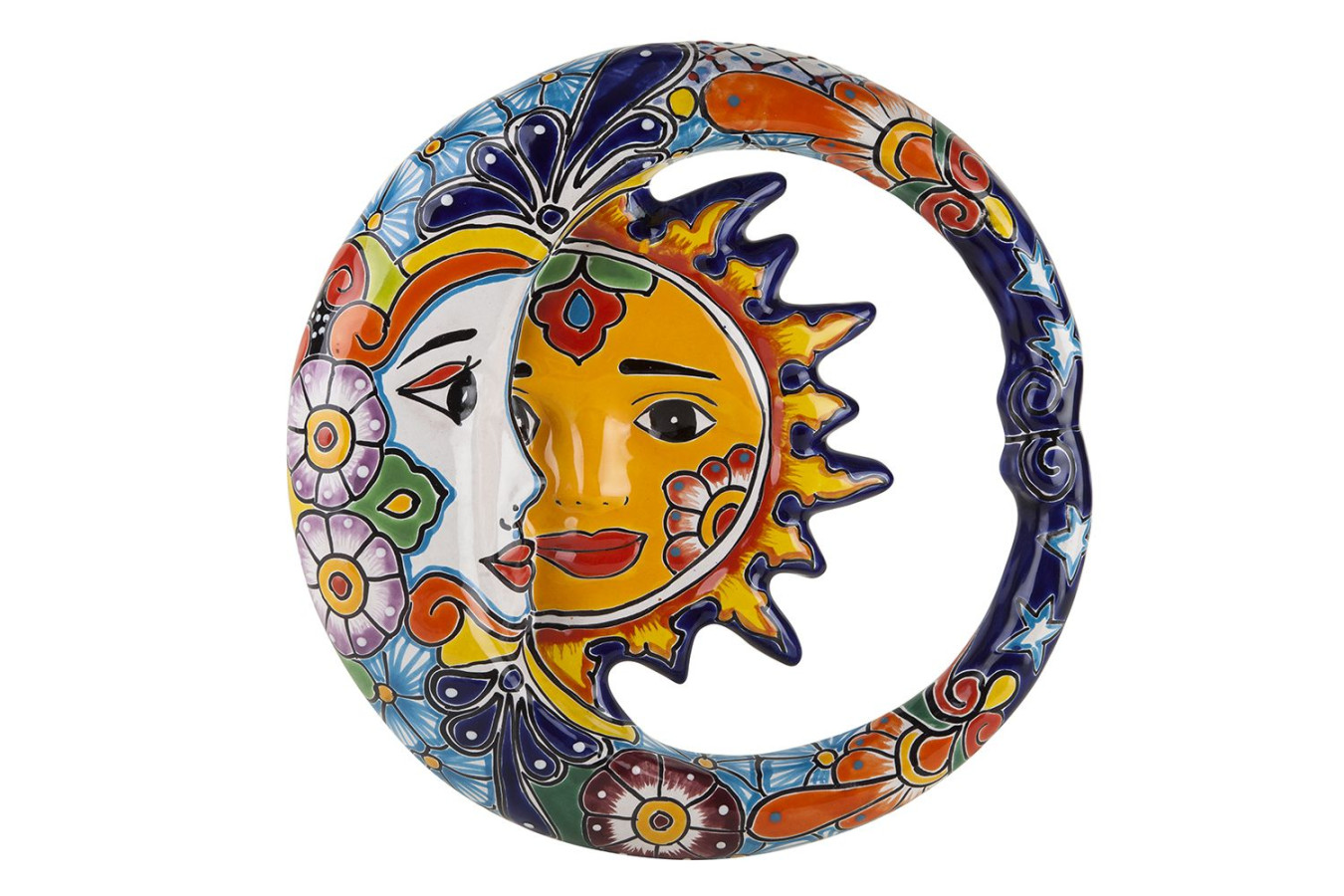 Ceramic decoration - Mexican ellipse - 37 cm