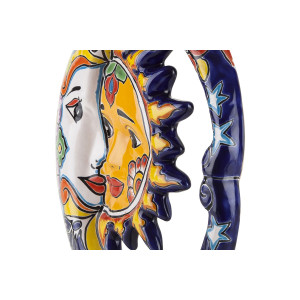 Ceramic decoration - Mexican ellipse - 37 cm