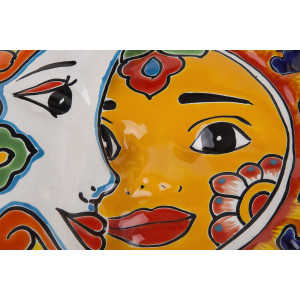 Ceramic decoration - Mexican ellipse - 37 cm
