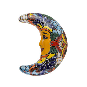 Ceramic decoration - crescent from Mexico