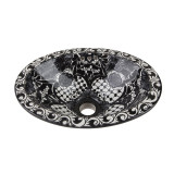 Serena Mini - oval Talavera sink from Mexico
