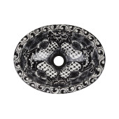 Serena Mini - oval Talavera sink from Mexico