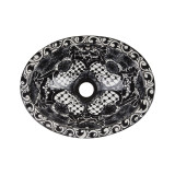 Serena Mini - oval Talavera sink from Mexico
