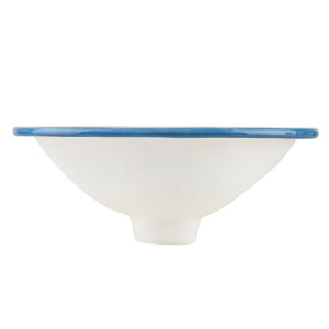 Aqua Azul Mini - oval counter sink