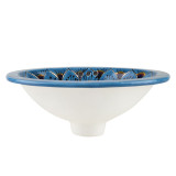 Aqua Azul Mini - oval counter sink