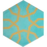 Hexagonal ceramic tiles from Turkey