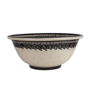 Theodora - a hand-decorated washbasin from Poland