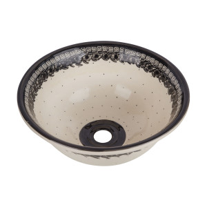 Theodora - a hand-decorated washbasin from Poland