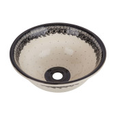 Theodora - a hand-decorated washbasin from Poland