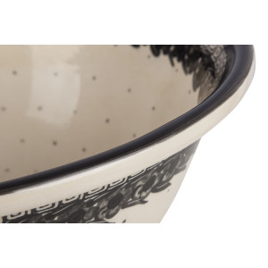 Theodora - a hand-decorated washbasin from Poland