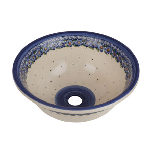 Czesława - hand-decorated washbasin from Poland