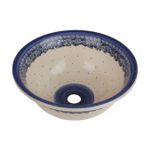 Czesława - hand-decorated washbasin from Poland