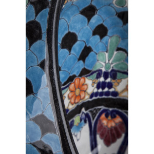 Original La Reina sanitary facility - hand-painted