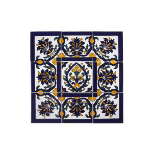 Sharifa Corner - ceramic wall tile - 1 piece.