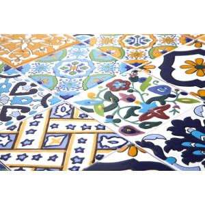 Wati - decorative patchwork from Tunisia 10 x 10 cm