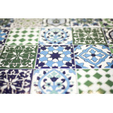 Muhit - decorative patchwork from Tunisia 10 x 10 cm