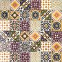 Maraj - decorative patchwork from Tunisia 10 x 10 cm