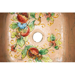 Matilde - square ceramic sink from Italy