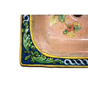 Matilde - square ceramic sink from Italy
