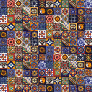 Salazar -  Mexican 5x5cm Tiles Patchwork