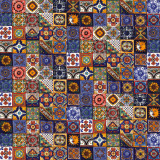 Salazar -  Mexican 5x5cm Tiles Patchwork