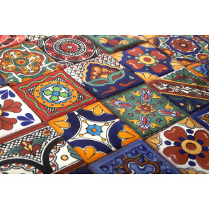 Salazar -  Mexican 5x5cm Tiles Patchwork